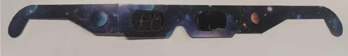Homanaje gafas para el eclipse solar