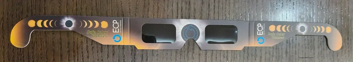 ECP gafas para el eclipse solar