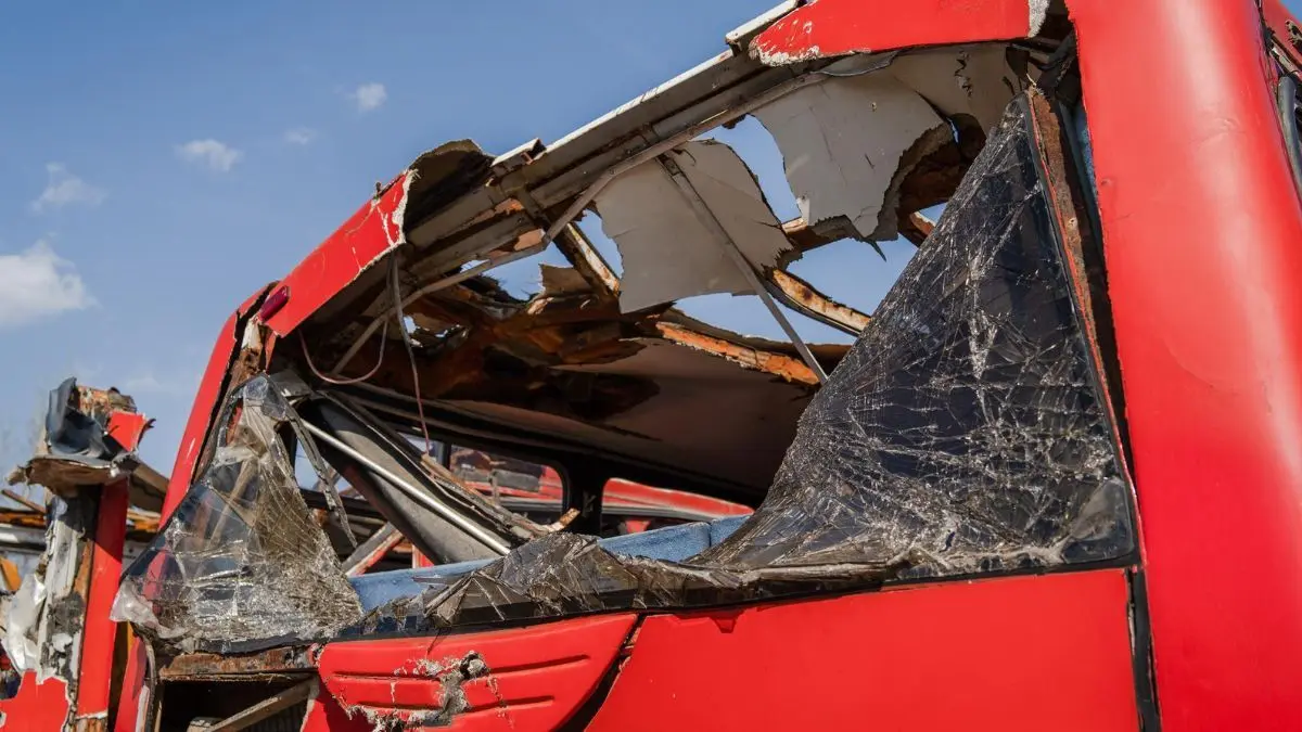 Cami&oacute; bolcat a l&rsquo;N-240 als Garidells