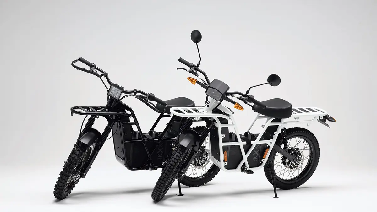 Moto el&egrave;ctrica UBCO 2x2 amb tracci&oacute; a dues rodes. UBCO.