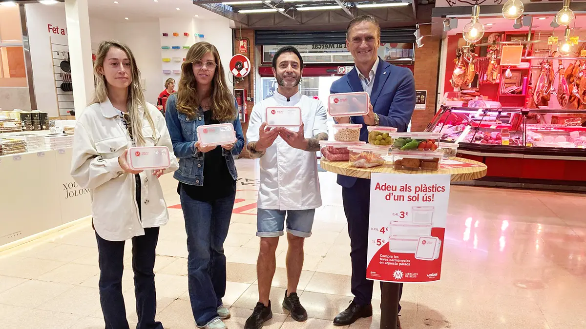 Carmanyoles reutilitzables Mercats de Reus Valira. Tots21.