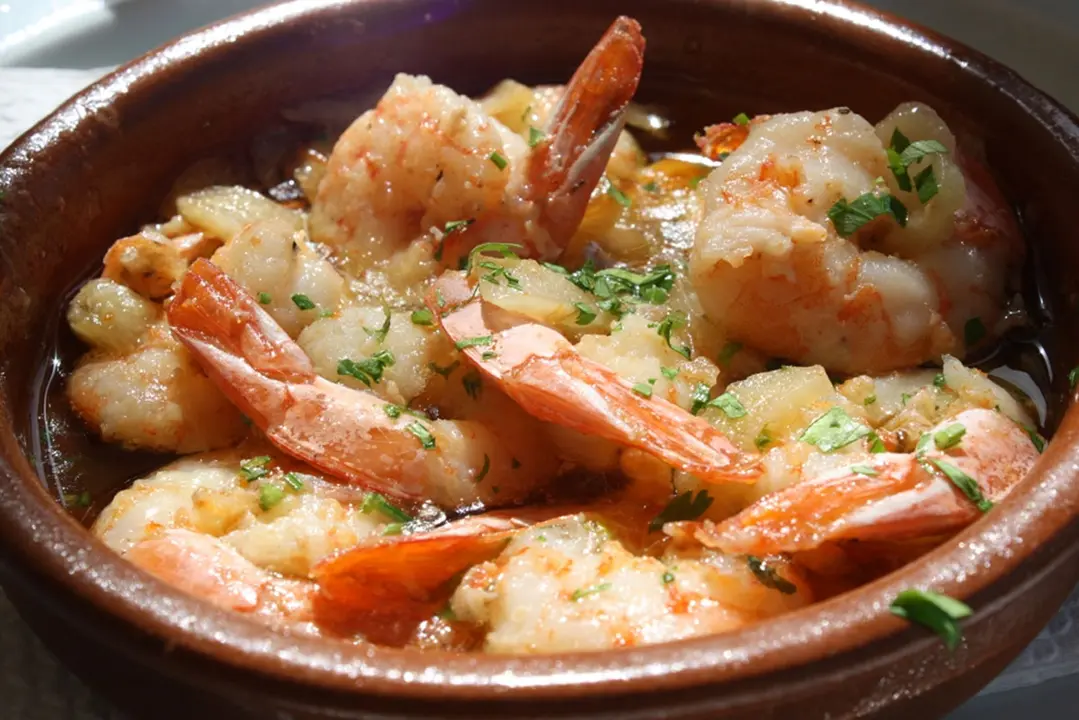 Gambas al ajillo - Wikipedia
