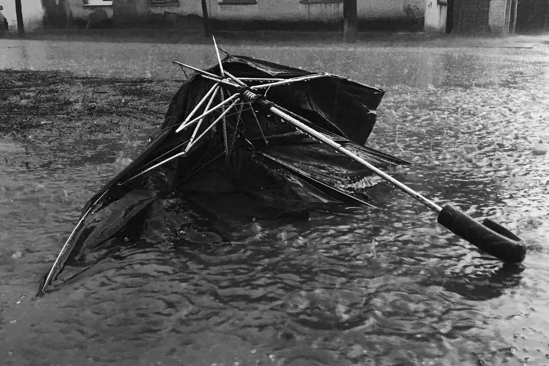 Borrasca exGabrielle sobre el litoral de Tarragona