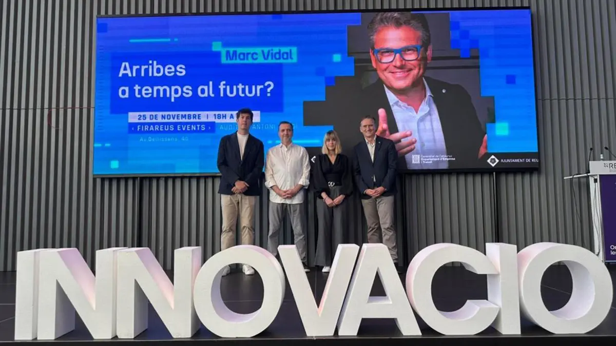 Marc Vidal a la jornada Innovar Sense L&iacute;mits de firaReus. Cedida.