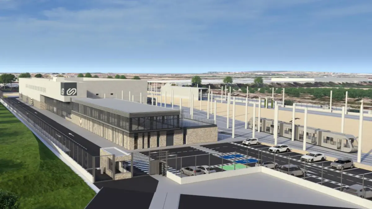 Render del Centre Operatiu del Tramcamp de Vila-seca