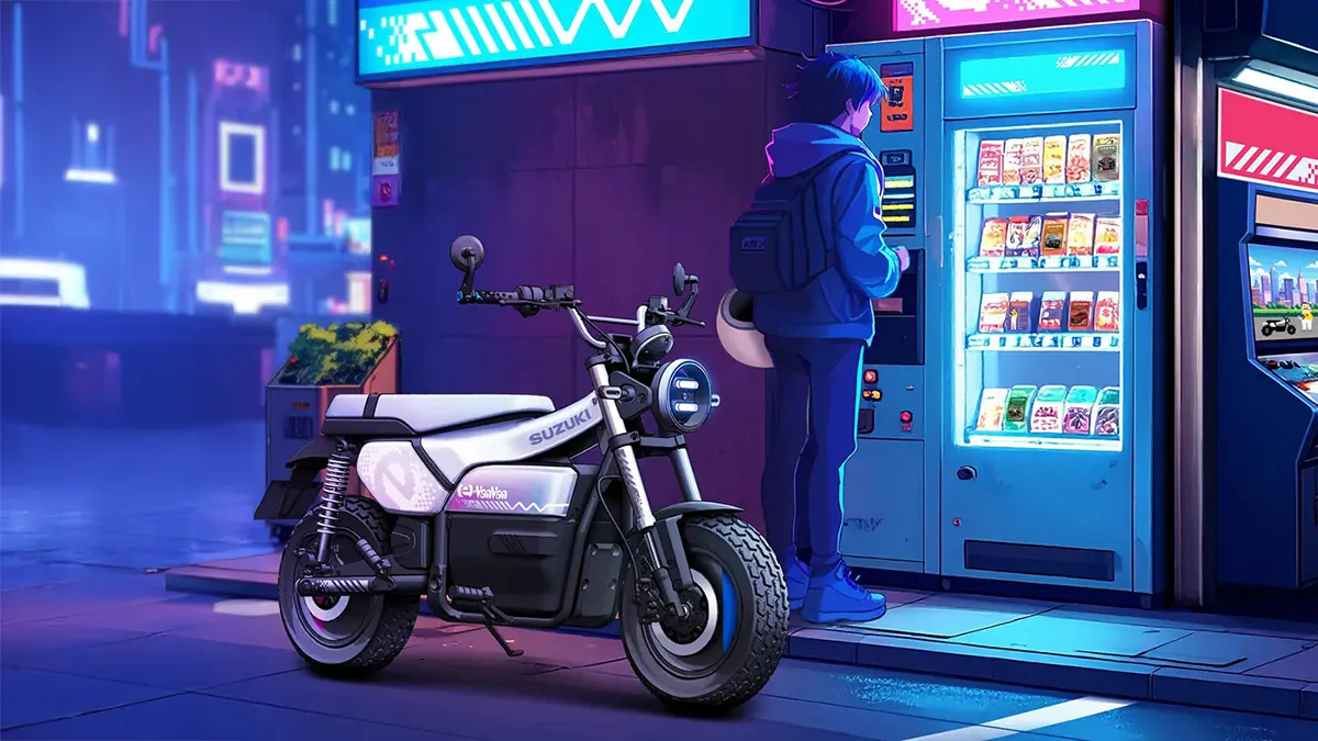 Suzuki e-VanVan concept al Japan Mobility Show 2025