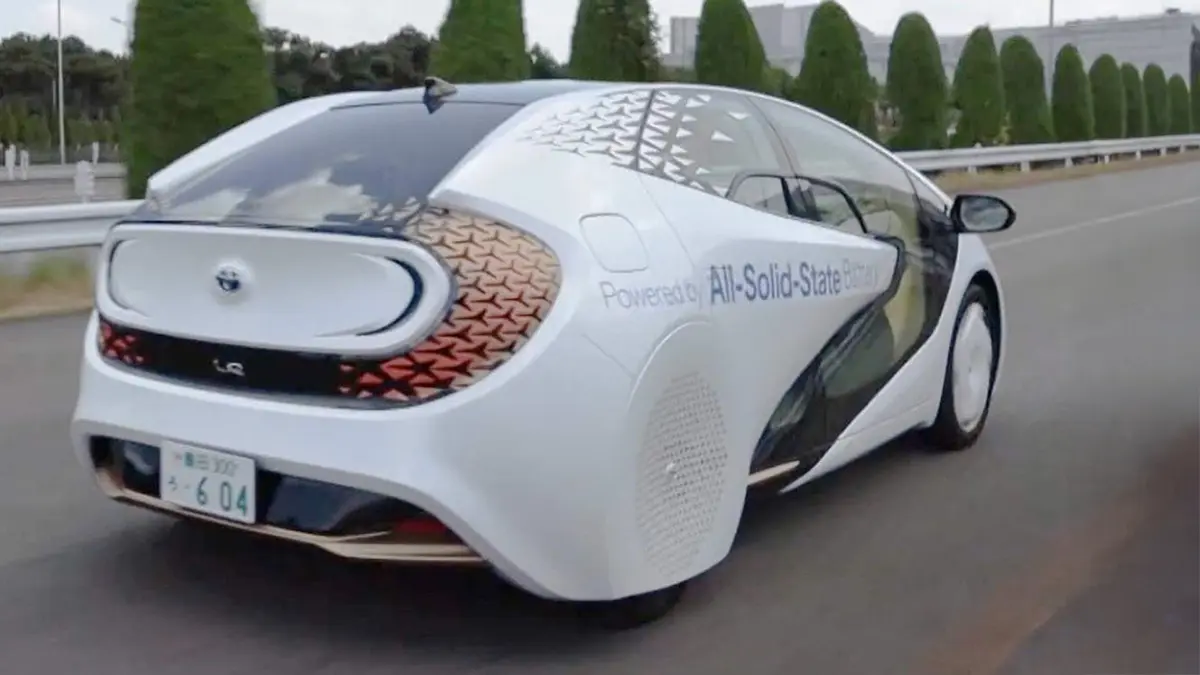 Toyota prototip amb bateria d&rsquo;estat s&ograve;lid en proves al Jap&oacute;