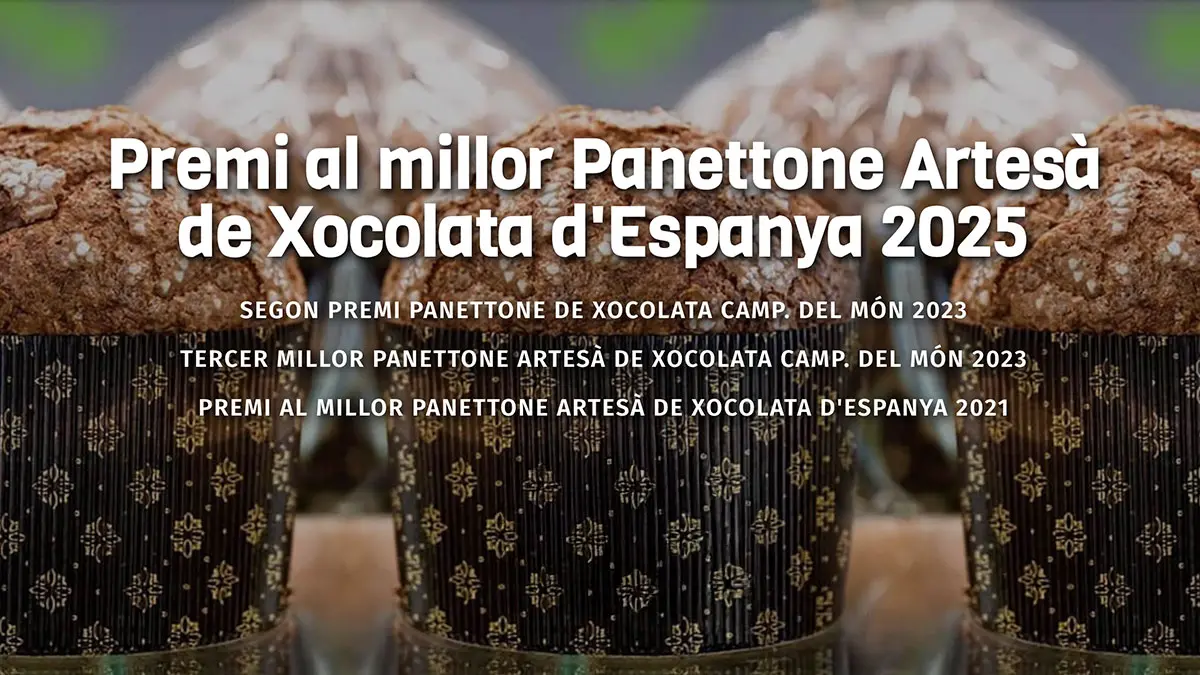El millor panettone de xocolata d&rsquo;Espanya, fet a Torredembarra. Imatge pastisseriacaljan.com