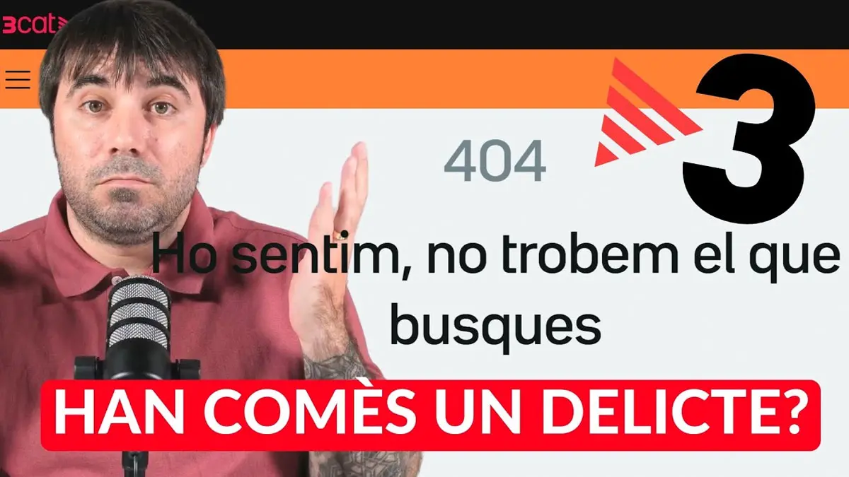 TV3 es grava un documental que ara no pot emetre. Imatge Youtube Arnau Borr&agrave;s | E-Not&iacute;cies