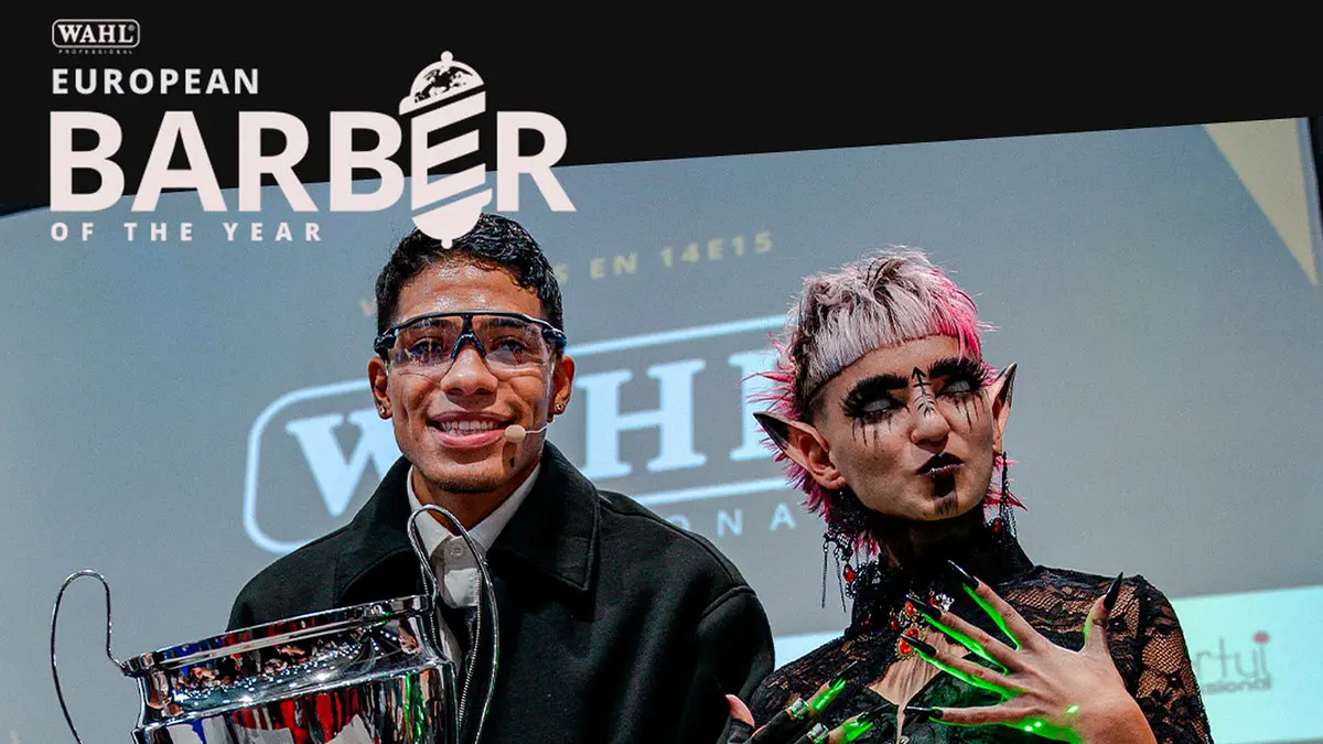 Barber de Cambrils en plena competici&oacute;. Imatge Instagram kajotastyle