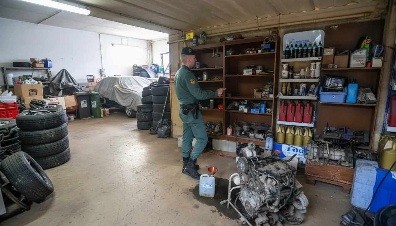 Taller mec&agrave;nic clandest&iacute; al Baix Ebre: irregularitats i sancions descobertes per la Gu&agrave;rdia Civil