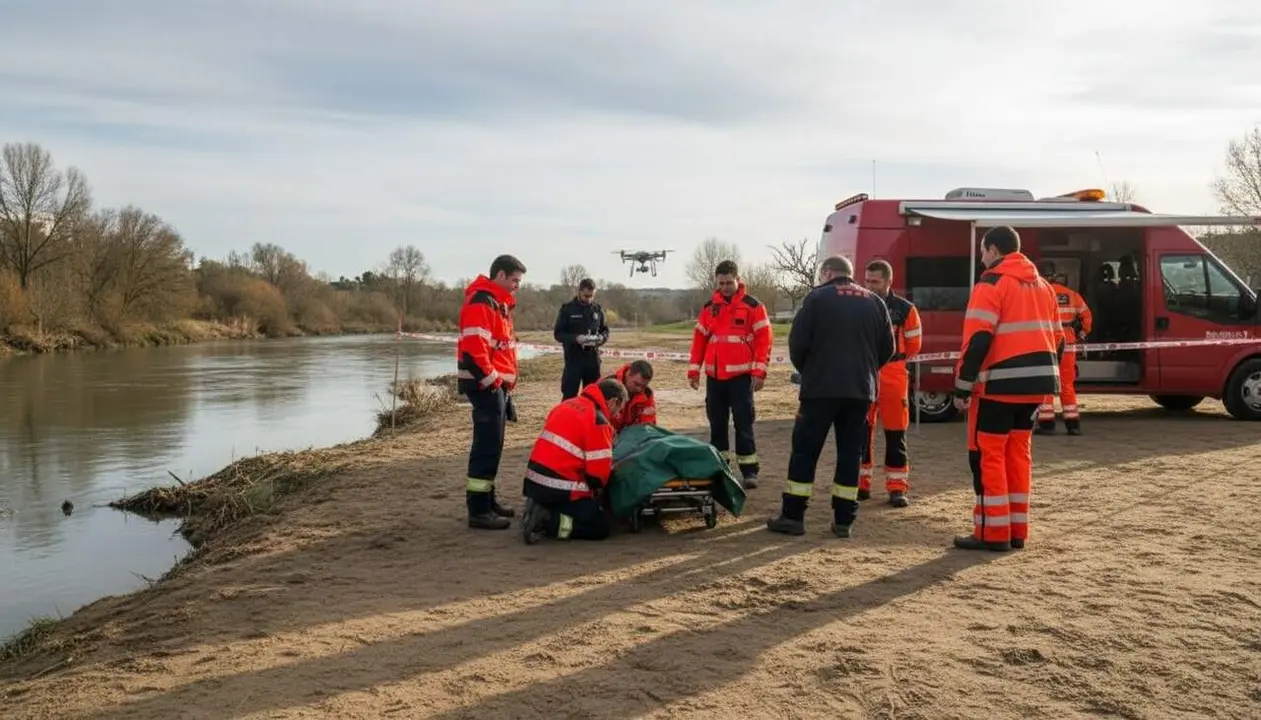 Bombers de Llinars del Vall&egrave;s localitzen un cos al riu Mogent despr&eacute;s de dies d&rsquo;intensa recerca amb gossos i drons