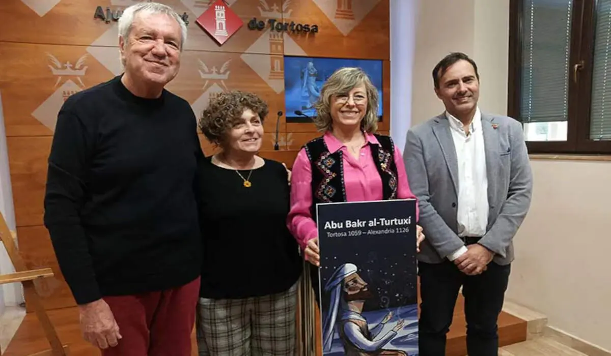 Recital po&egrave;tic a Tortosa per commemorar els 900 anys de la mort del poeta i jurista Al-Turtux&iacute;.