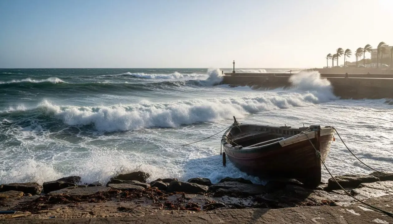 Onades de m&eacute;s de 2,5 metres a la costa de Tarragona amb alerta meteorol&ograve;gica actualitzada per estat de la mar