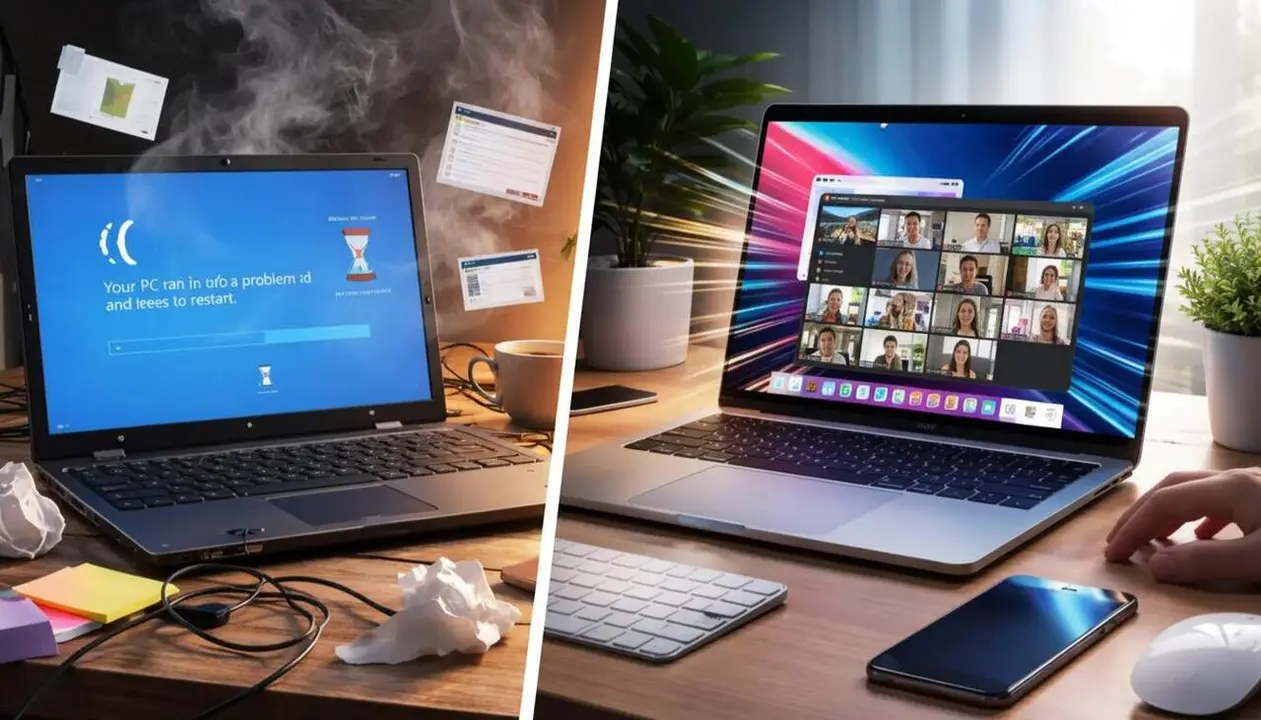 Informe sobre la fiabilitat dels PC amb Windows mostra que fallen 3,1 vegades m&eacute;s que altres dispositius tecnol&ograve;gics