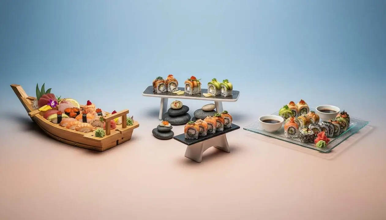 Interior modern i elegant d un dels millors restaurants japonesos a Tarragona amb plats tradicionals i ambient acollidor