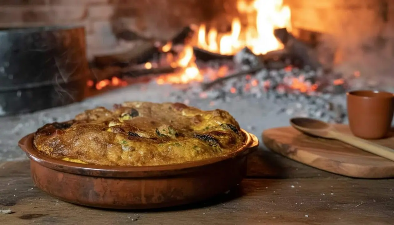 Imatge de l&rsquo;arr&ograve;s amb costra d&rsquo;Alacant preparat tradicionalment amb litres d&rsquo;aigua per aconseguir textura perfecta