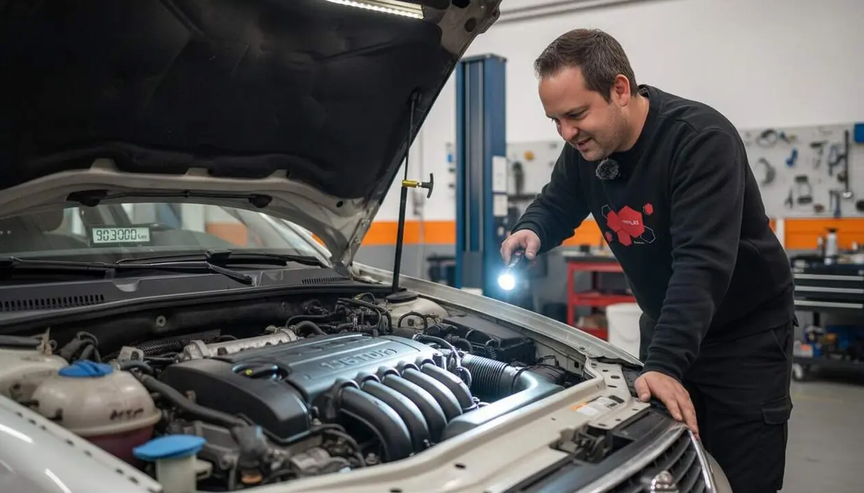 Kike, el mec&agrave;nic expert que descubreix el motor 1.9 TDI amb 903.000 quil&ograve;metres originals en perfecte estat