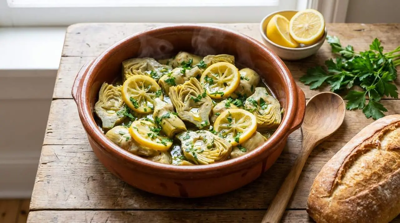 Karlos Argui&ntilde;ano revela el truc infal&middot;lible per preparar alcachofes guisades amb llimona que no s&rsquo;oxidin ni perdin sabor