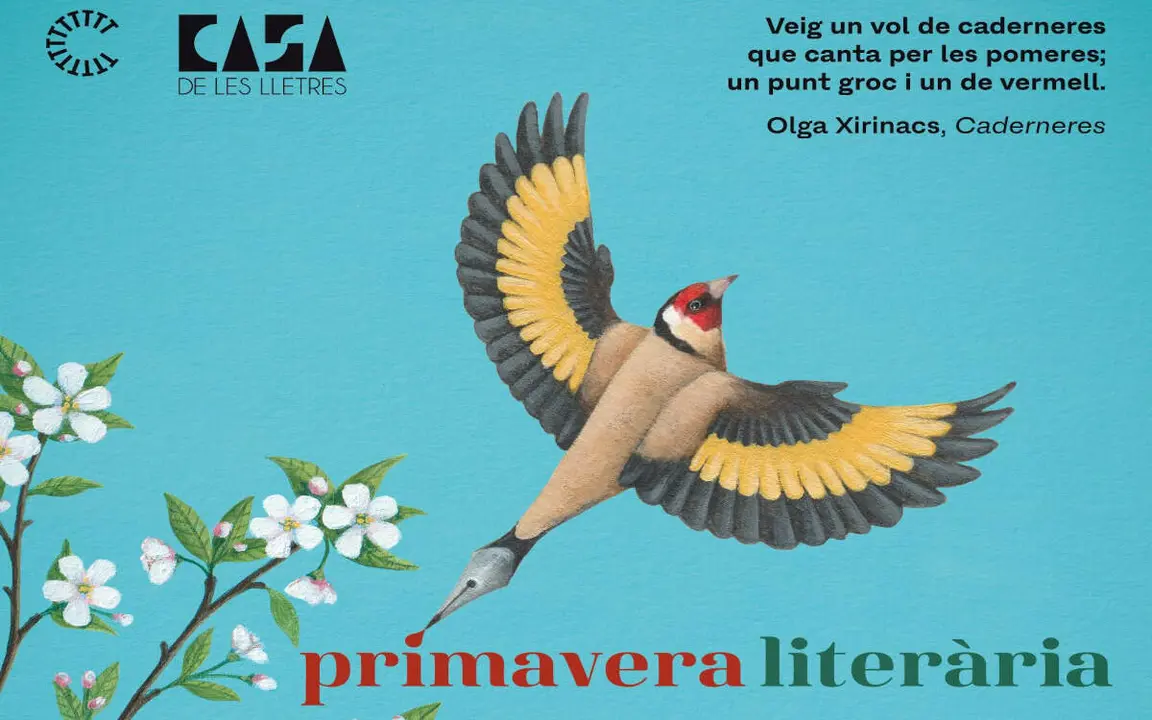 Fragment del cartell oficial de la Primavera Liter&agrave;ria 2026, a Tarragona.