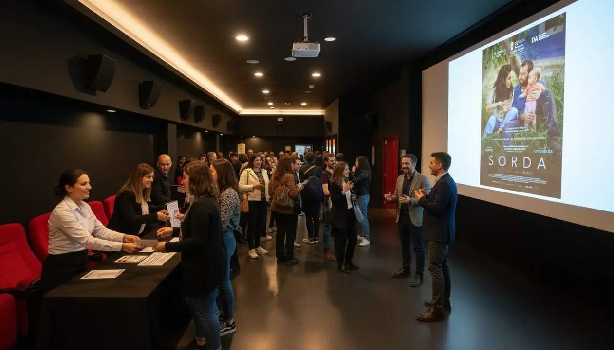 Projecci&oacute; gratu&iuml;ta de la pel&middot;l&iacute;cula Sorda a JCA Cinemes Valls el 24 d&rsquo;abril a les 18.30 hores &mdash; Imagen generada por IA