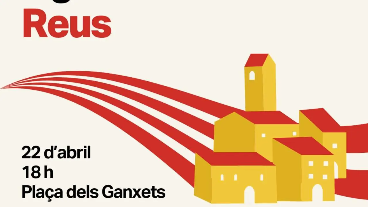 Imatge de la festa i reivindicaci&oacute; del Correllengua Agermanat a Reus el 22 d&rsquo;abril amb participaci&oacute; ciutadana diversa &mdash; Imagen de la Fuente