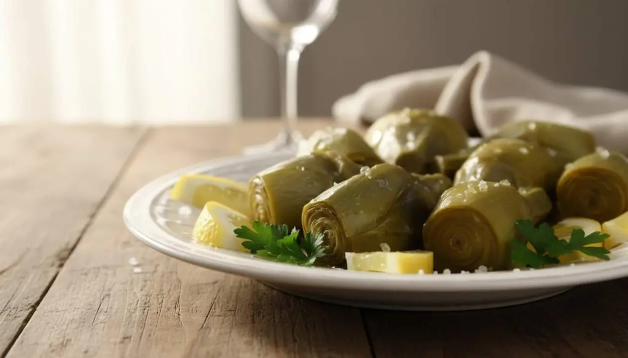 Carxofes fresques preparades per xefs professionals per transformar plats amb sabor i qualitat excepcionals &mdash; Imagen generada por IA