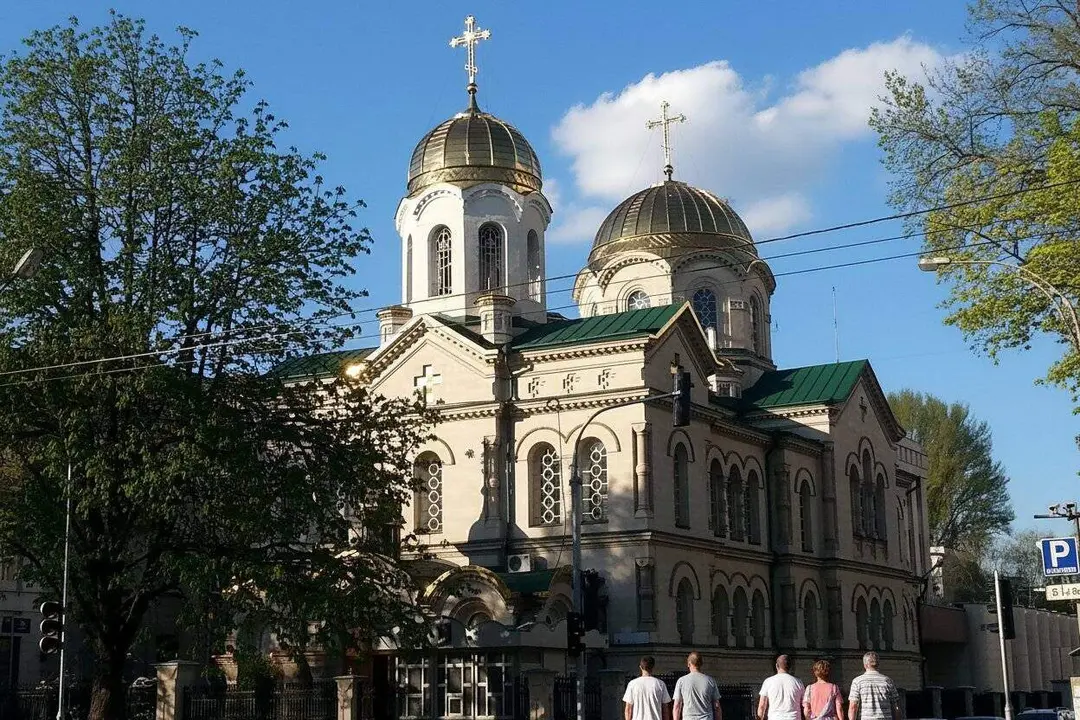 Catedral ortodoxa de la Transfiguraci&oacute; del Salvador, a Chisinau, Mold&agrave;via.
