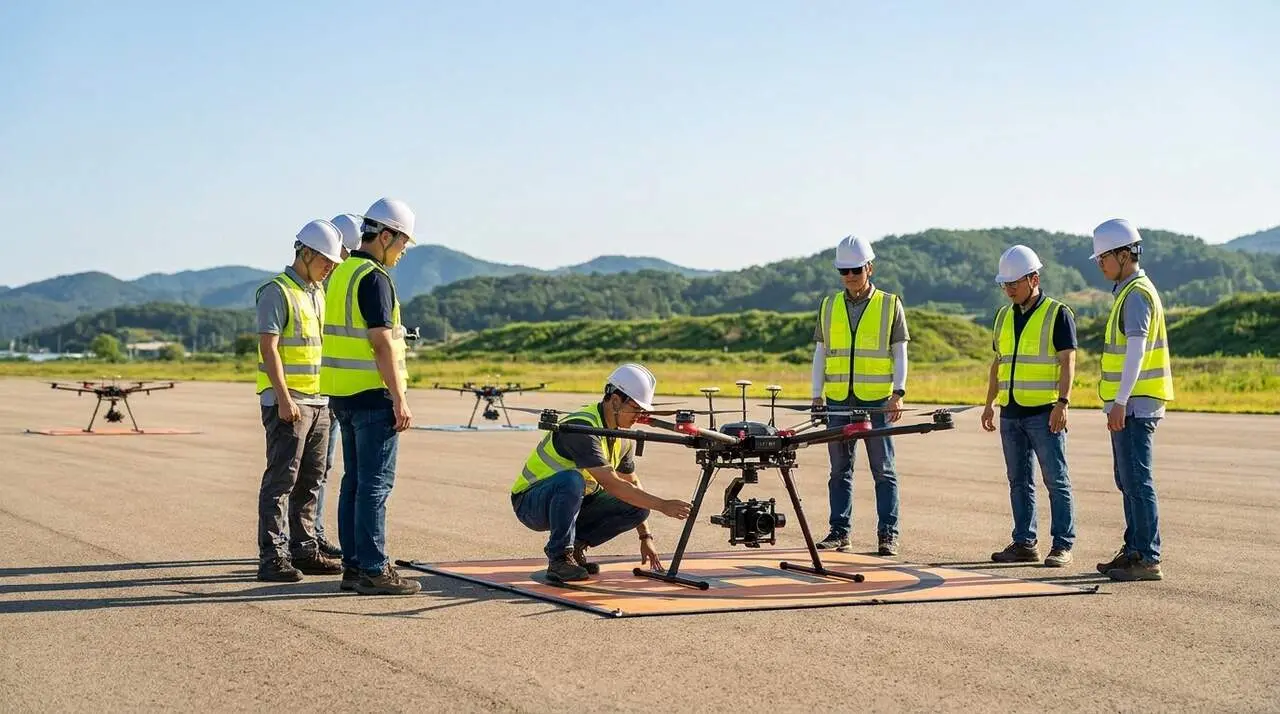  ECUAS la nova patronal que impulsa la ind&uacute;stria de drons i vehicles aeris no tripulats a Espanya &mdash; Imagen generada por IA 