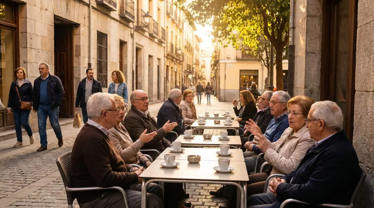 Imatge destacada sobre la previsi&oacute; de retallada de fins al 17% en les pensions de jubilaci&oacute; per part de la Seguretat Social &mdash; Imagen generada por IA