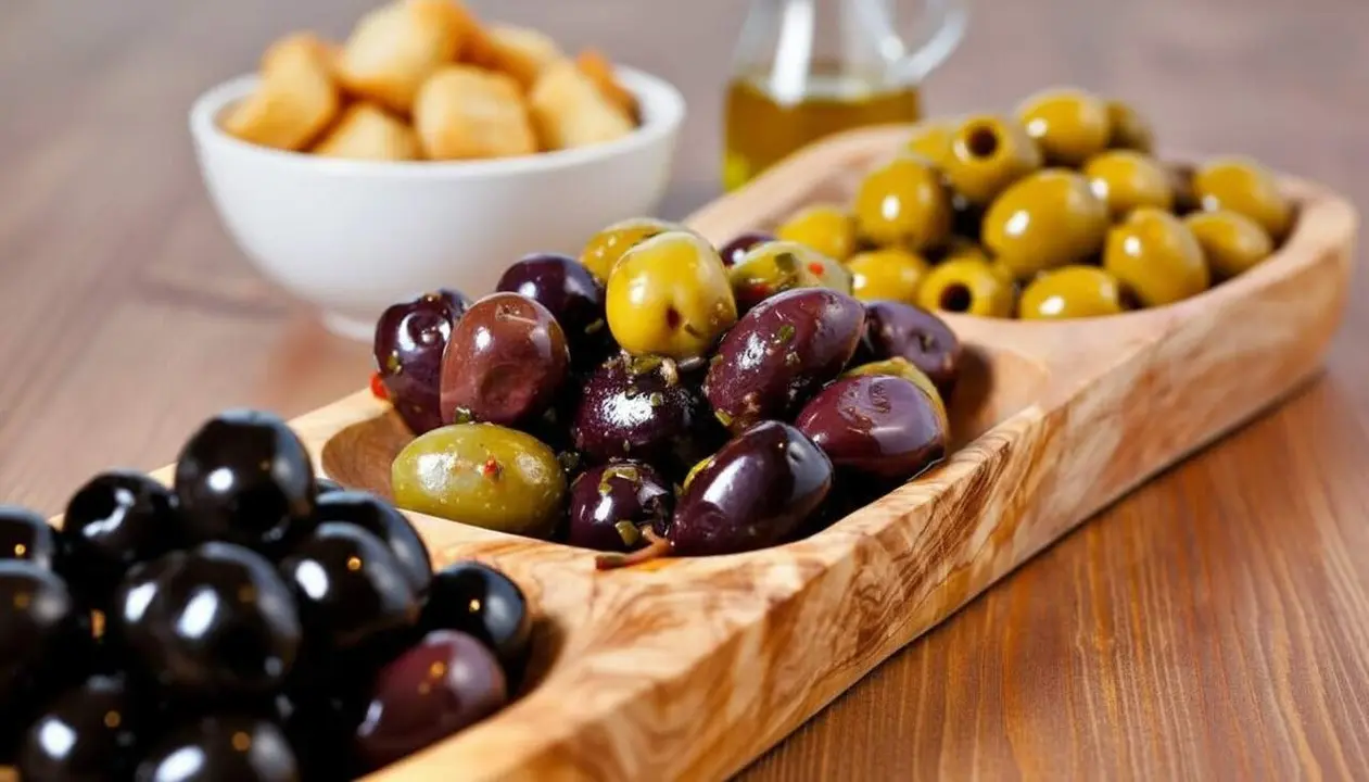  Oli d&rsquo;oliva verge extra i pepinillos frescos com a elements clau per millorar la qualitat aliment&agrave;ria saludable &mdash; Imagen generada por IA 
