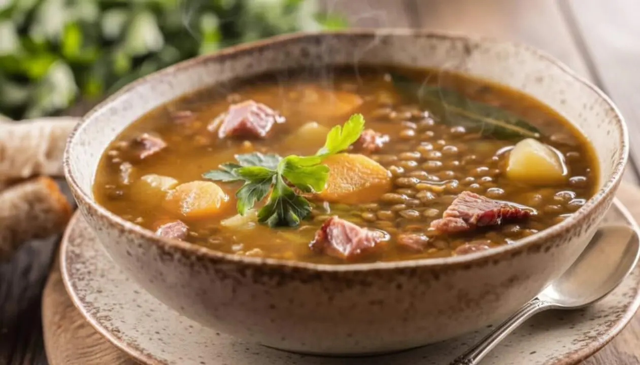 Chefs bascos comparteixen el secret per a unes llenties perfectes amb sofregit d&rsquo;oli d&rsquo;oliva, all i pebre vermell &mdash; Imagen generada por IA