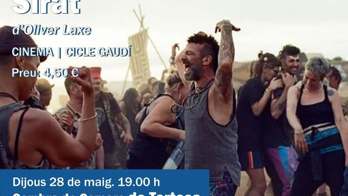 Cartell del film Sirat d&rsquo;Oliver Laxe presentat a la Cambra de Comer&ccedil; de Tortosa en un viatge intens pel desert &mdash; Imagen de la Fuente