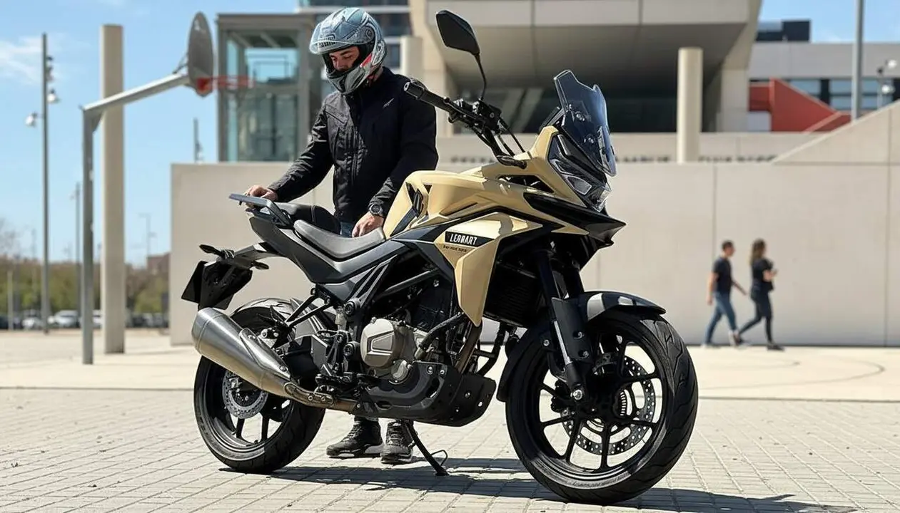 Leonart Racer 300 crossover accessible ideal per a la conducci&oacute; urbana a Barcelona amb estil i rendiment optimitzat &mdash; Imagen generada por IA 