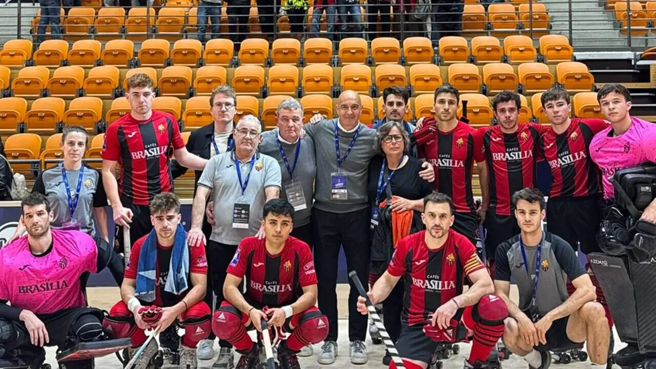  El Reus Deportiu gaireb&eacute; fa hist&ograve;ria a Europa en una emocionant batalla d&rsquo;hoquei patins plena d&rsquo;orgull i passi&oacute; reusenca &mdash; Imagen de la Fuente 