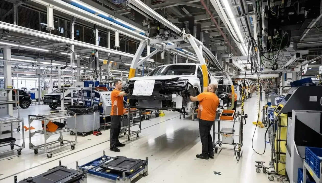  F&agrave;brica de Seat a Martorell preparada per fabricar tres nous models el&egrave;ctrics amb innovaci&oacute; en mobilitat urbana &mdash; Imagen generada por IA 