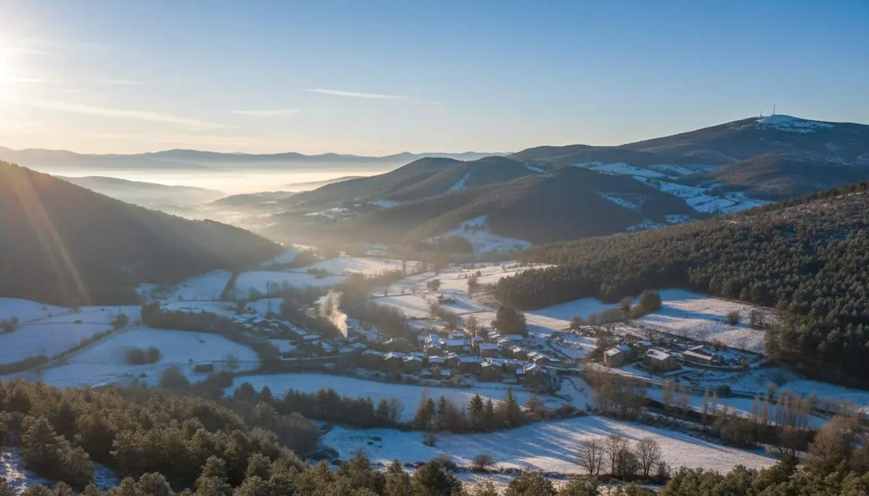  Temperatures fins a 6 graus m&eacute;s baixes avui al quadrant nord-est i prelitoral sud de Catalunya en una jornada fresca &mdash; Imagen generada por IA 