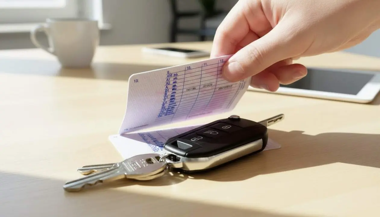 Renovaci&oacute; obligat&ograve;ria del carnet de conduir cada cinc anys per a conductors majors segons la nova normativa a Espanya &mdash; Imagen generada por IA
