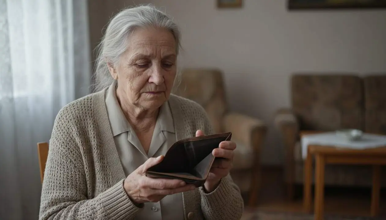Pensionistes a Espanya amb ingressos mensuals inferiors a 1.000 euros i la realitat de les pensions actuals &mdash; Imagen generada por IA