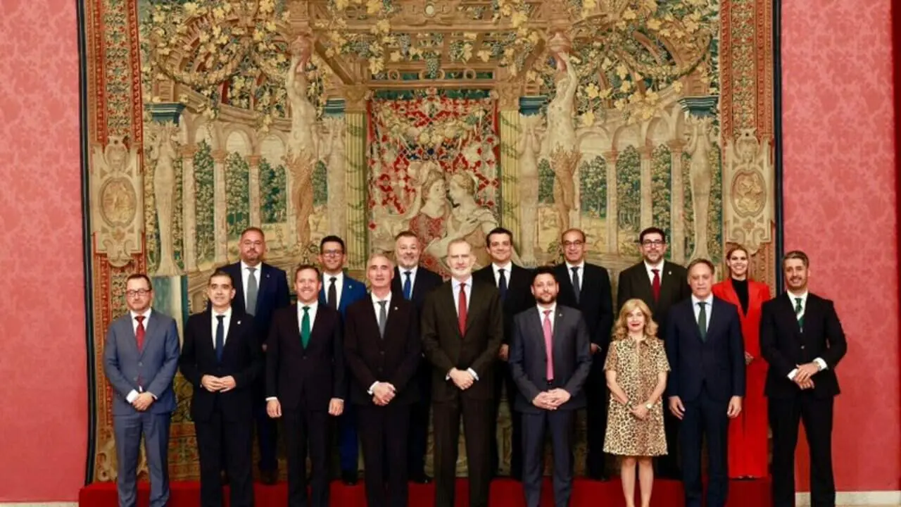  Les ciutats Patrimoni reivindiquen la protecci&oacute; del patrimoni hist&ograve;ric en la trobada amb el Rei Felip VI &mdash; Imagen de la Fuente 