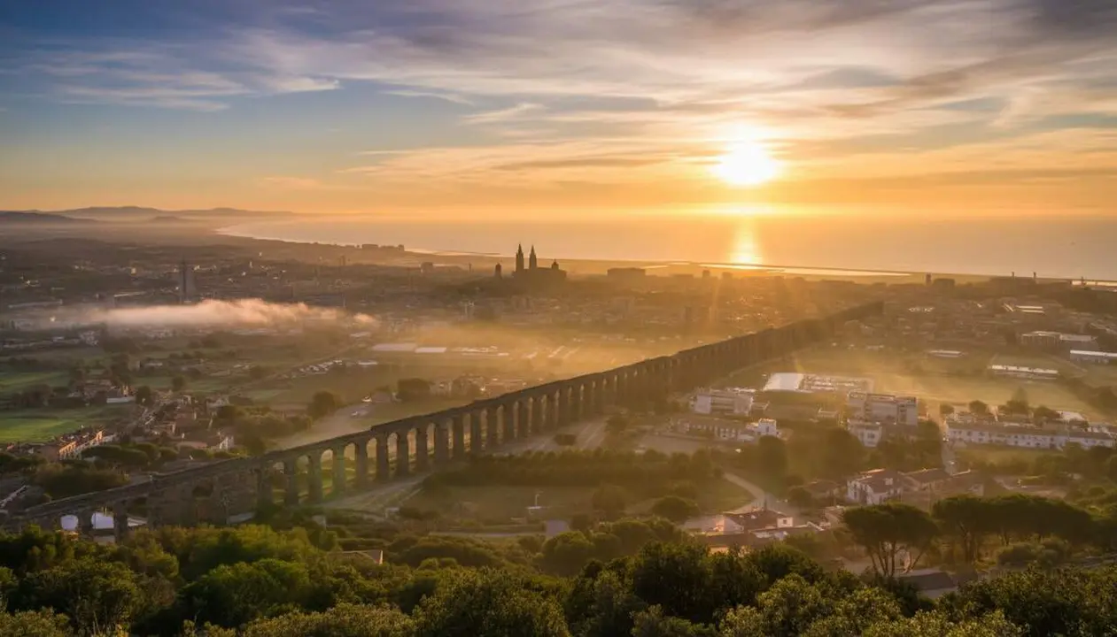  Temperatures variables a Tarragona i Amposta amb m&agrave;ximes de 18 graus i tend&egrave;ncia d'augment general arreu &mdash; Imagen generada por IA 