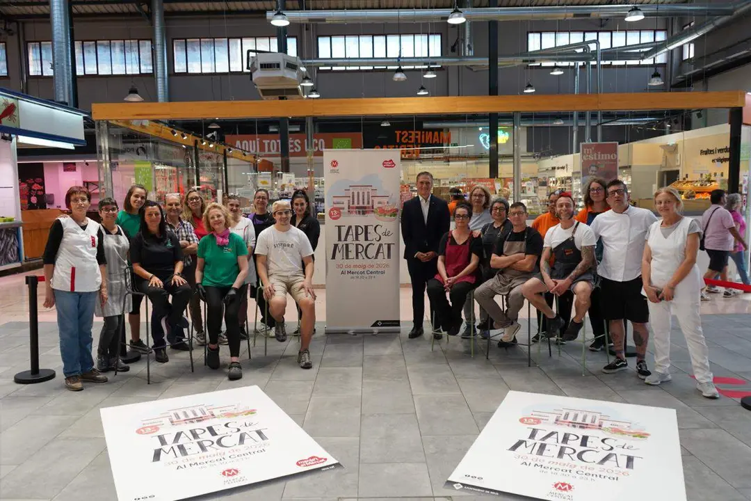  Vista vibrant de les 20 tapes &uacute;niques a Menja&rsquo;t el Mercat 2026 durant la festa gastron&ograve;mica a Reus &mdash; Imagen de la Fuente 