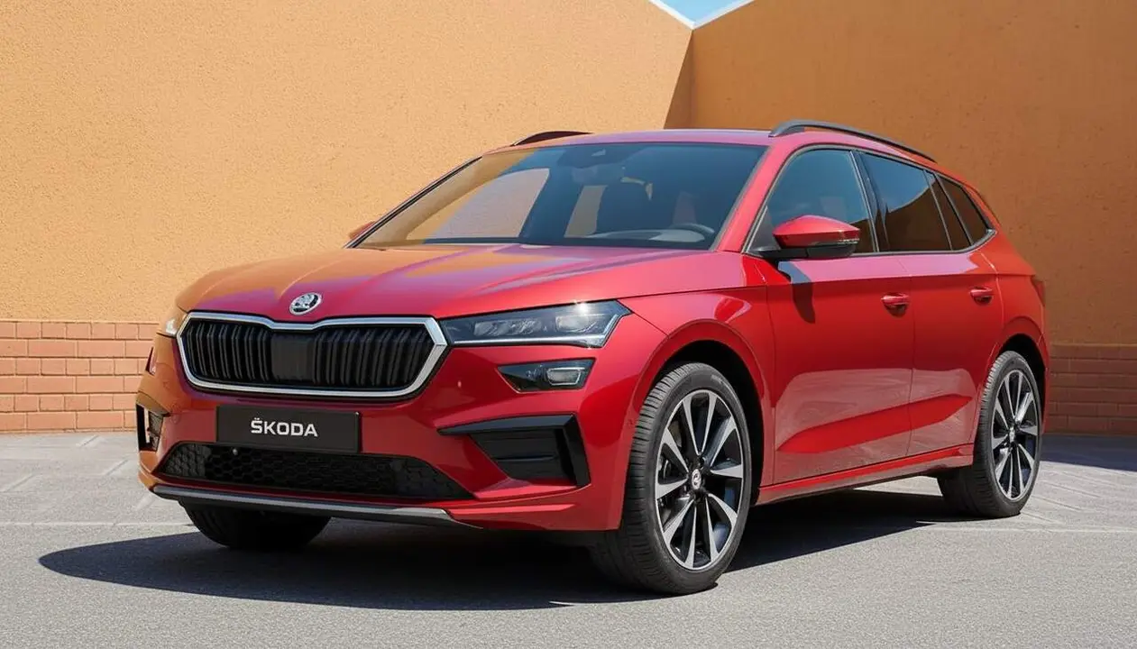  Skoda Epiq el primer SUV el&egrave;ctric fabricat a Espanya i produ&iuml;t a Navarra per al mercat europeu &mdash; Imagen generada por IA 