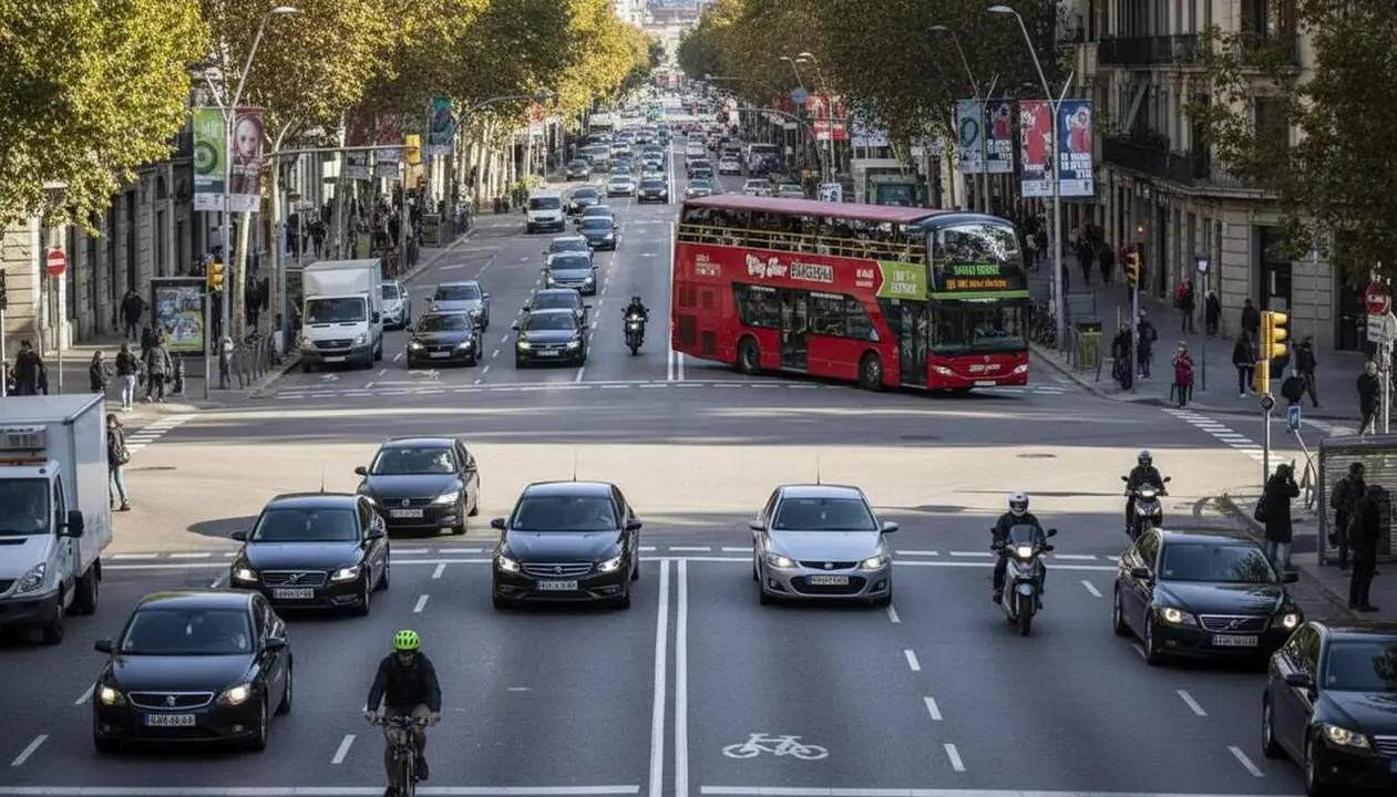  Augment espectacular de la demanda del carnet de conduir per a cotxes autom&agrave;tics a Espanya en els darrers mesos &mdash; Imagen generada por IA 