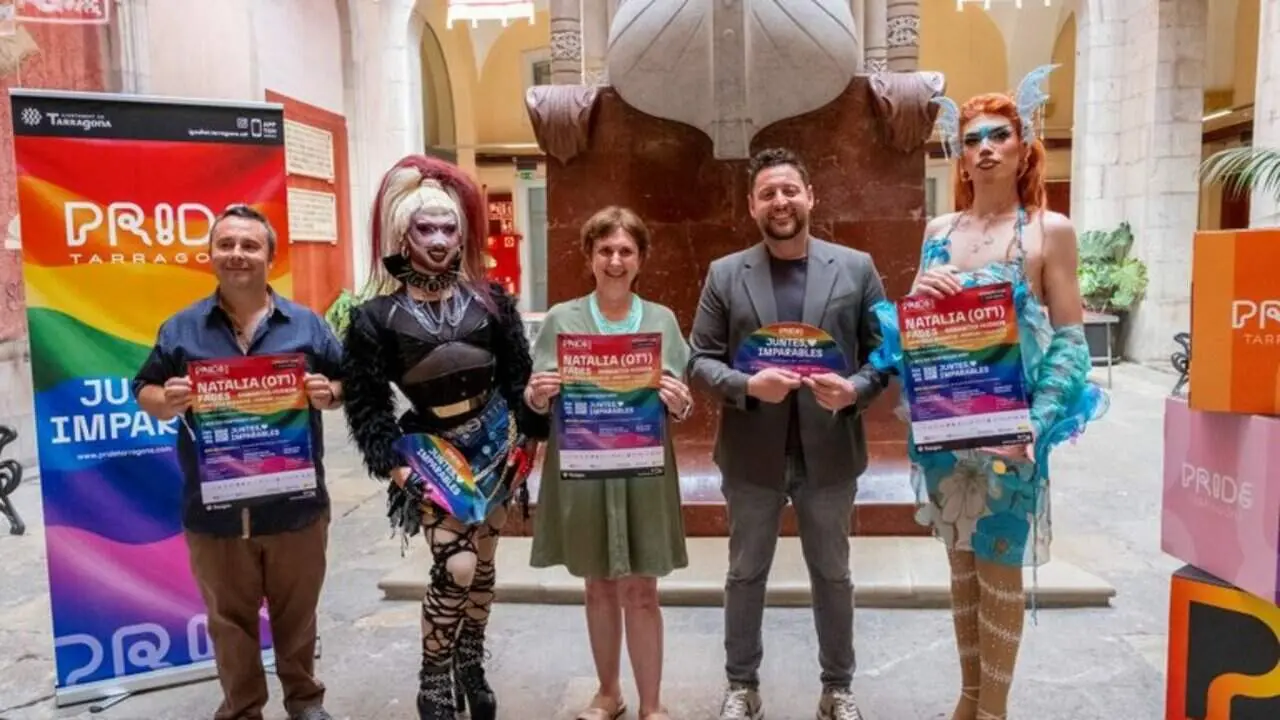  Celebraci&oacute; del Pride Tarragona 2026 amb el lema Juntes Imparables i l&rsquo;orgull inclusiu a la ciutat &mdash; Imagen de la Fuente 