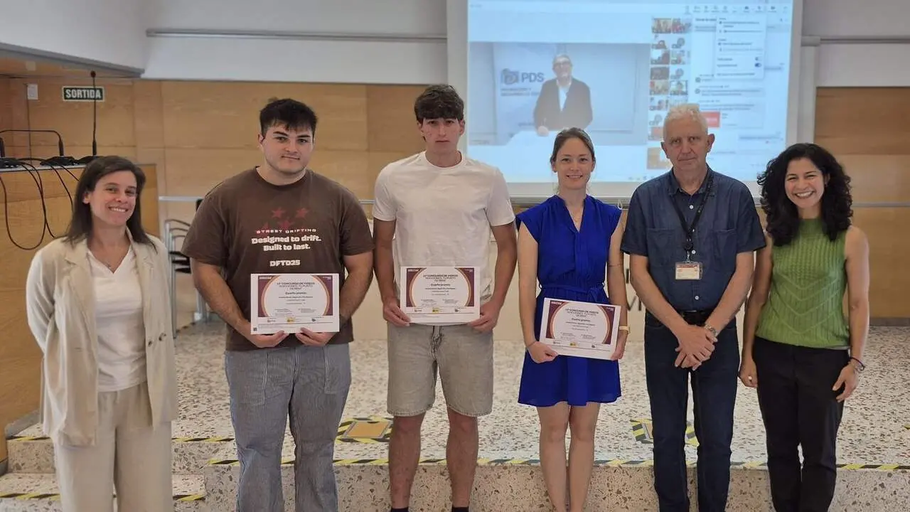 Estudiants de la URV guanyen el quart premi del concurs estatal Tu Punt de Mira amb projecte innovador &mdash; Imagen de la Fuente