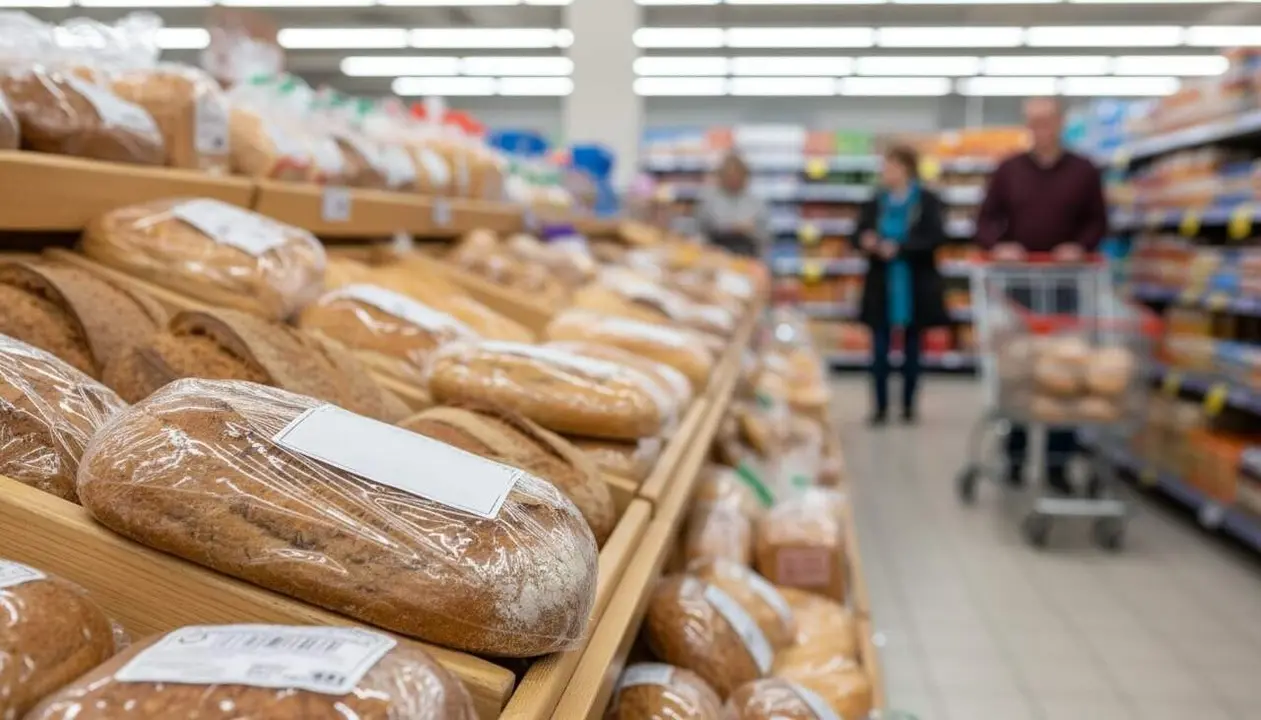Multa de 30.000 euros a Mercadona per publicitat enganyosa sobre el pa i pr&agrave;ctiques comercials il&middot;legals. Imatge generada amb IA