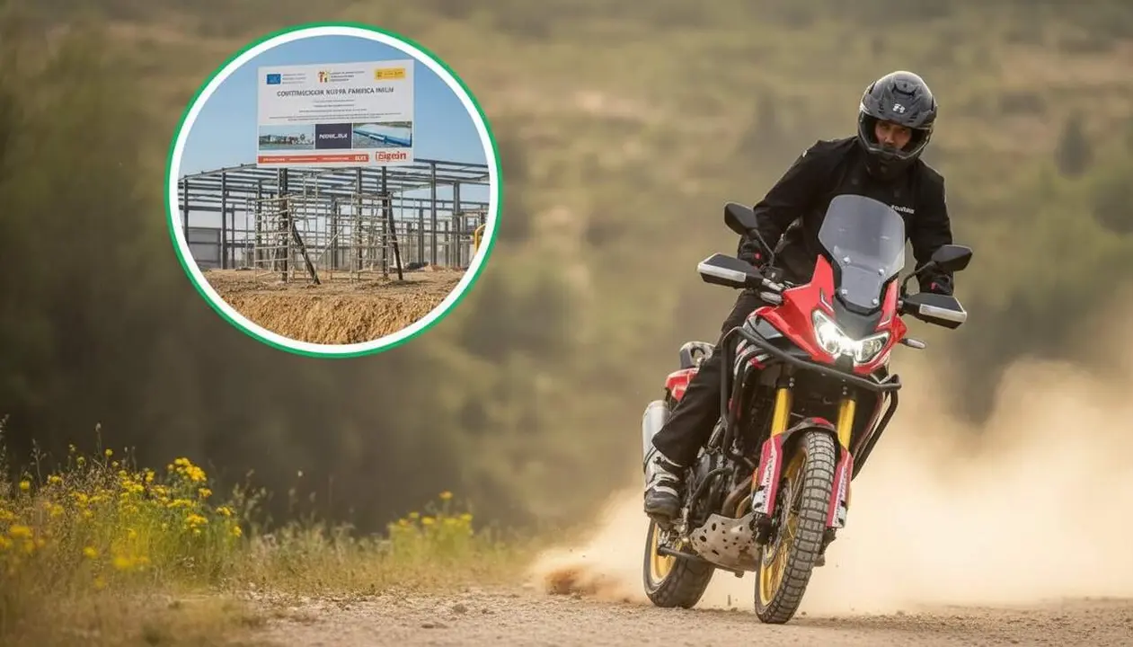  Nova f&agrave;brica de Rieju a Catalunya impulsa la fabricaci&oacute; local de motos amb tradici&oacute; espanyola a Girona &mdash; Imagen generada por IA 