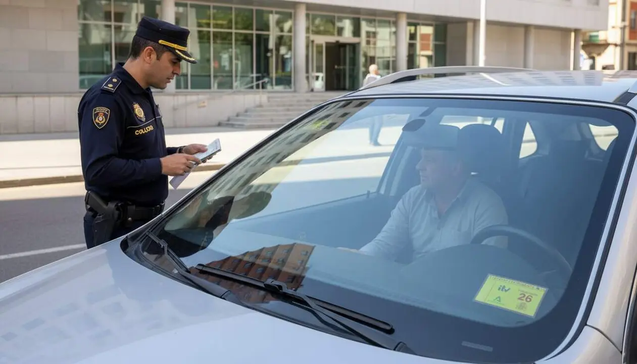  Multa anul&middot;lada per ITV caducada despr&eacute;s de la decisi&oacute; d&rsquo;un jutge d&rsquo;Oviedo amb sent&egrave;ncia innovadora &mdash; Imagen generada por IA 