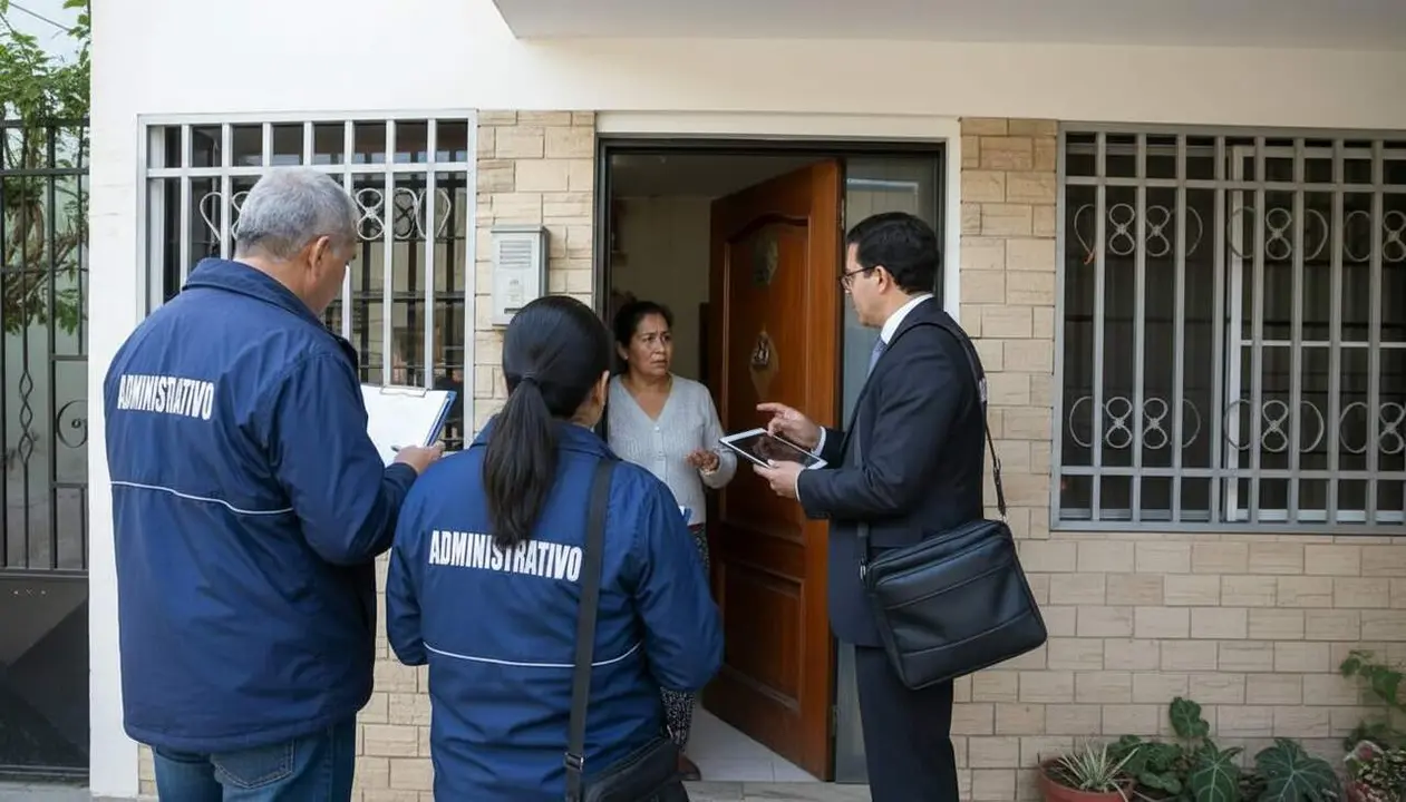  Autoritats recorren cases per verificar titulars de pensions i evitar frau en el sistema de prestacions socials &mdash; Imagen generada por IA 
